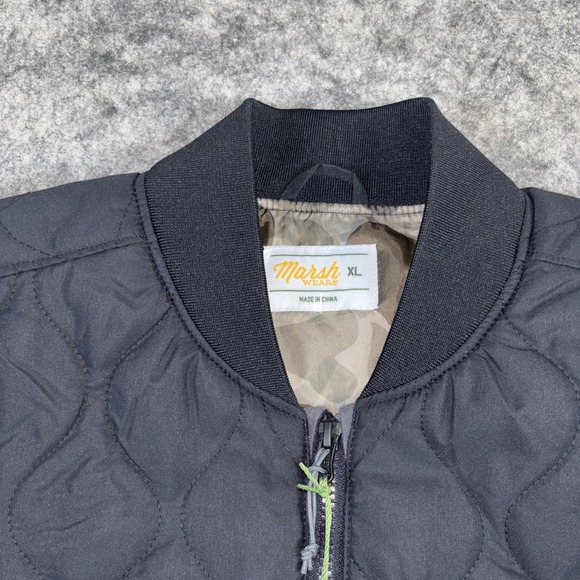 New Marsh Wear Barnwell Puffer Jacket Women's XL Black Premium Outdoor Fishing - Picture 2 of 12